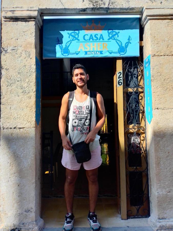 Hostal Casa Asher แคมเปเช ภายนอก รูปภาพ