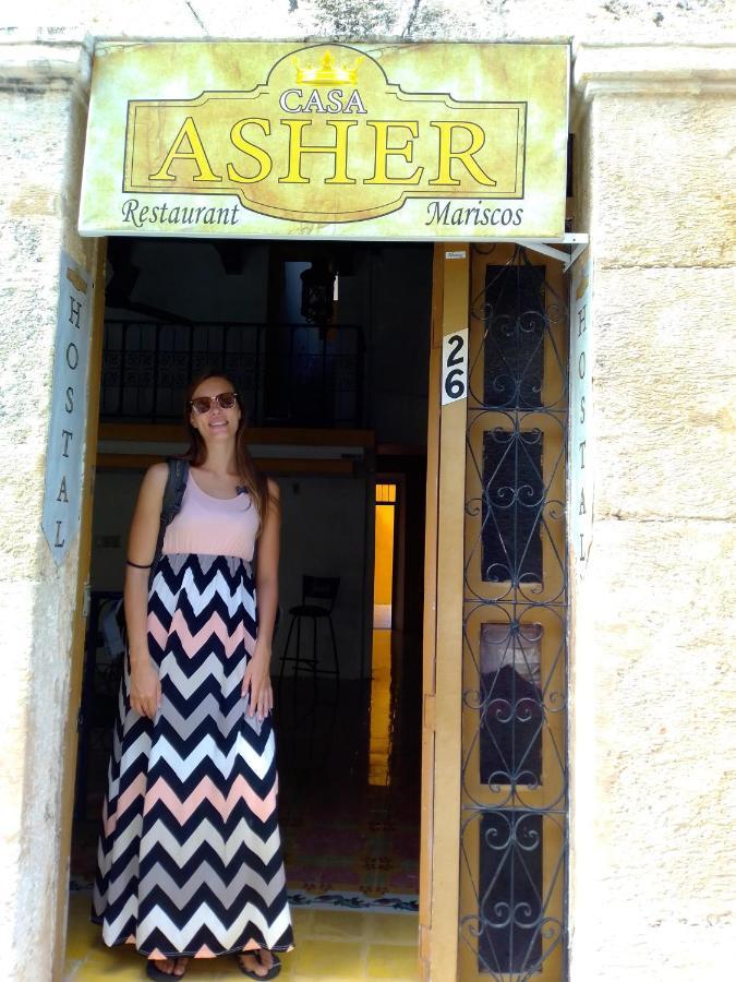 Hostal Casa Asher แคมเปเช ภายนอก รูปภาพ